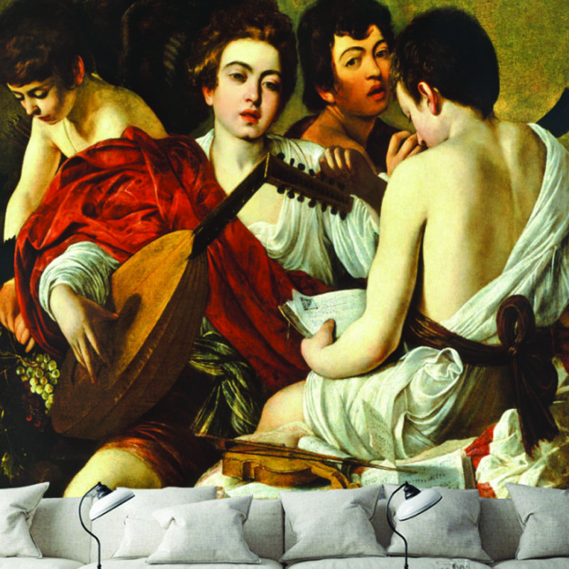 Ταπετσαρία Διάσημων Ζωγράφων The Musicians Caravaggio